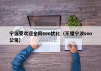 宁波受欢迎全网seo优化（不错宁波seo公司）