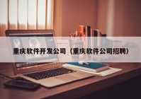 重庆软件开发公司（重庆软件公司招聘）